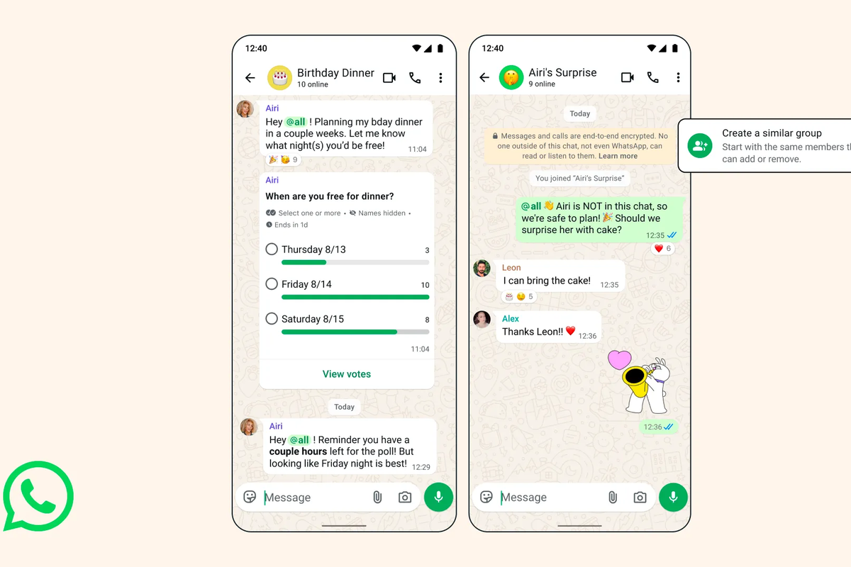 WhatsApp Tambah 3 Fitur Baru untuk Chat Grup, Pengguna Kini Lebih Mudah Kelola Percakapan