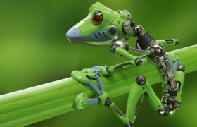 China Kembangkan Robot Berbentuk Katak yang Dikendalikan Menggunakan Cahaya